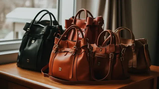 designer leather bags